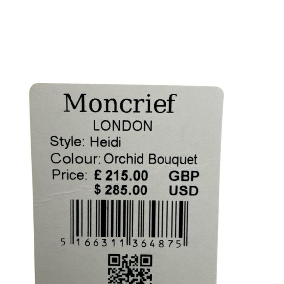 Moncrief London New w/ tags Pink Pebbled Leather Wallet with Gold Emblem - Picture 3 of 9